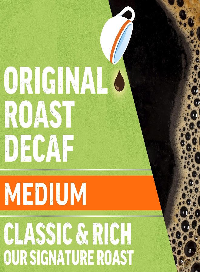 Maxwell House The Original Roast Decaf Medium Roast Ground Coffee (29.3 oz Canister) - Image 4